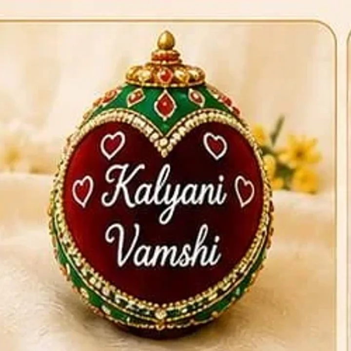 Decorated wedding kobbari bondam