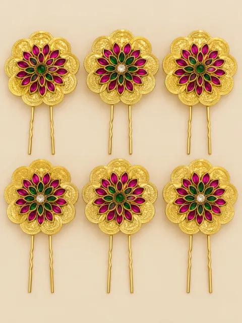 Laxmi Kasu Hair Pins
