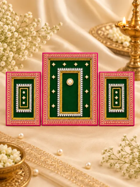 Royal Green Sri Ganesha background
